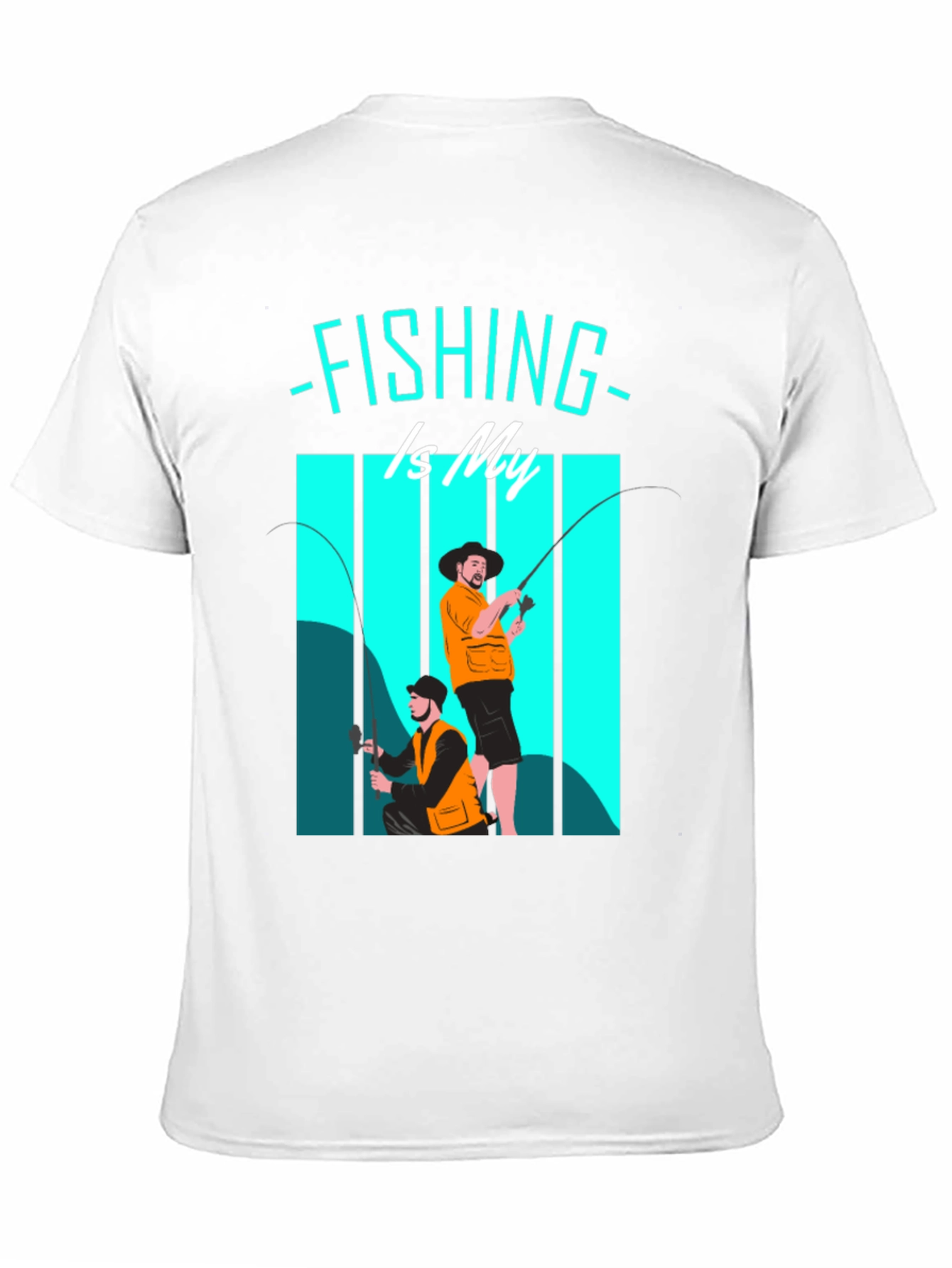 Fishing Is My Therapy Graphic Tee