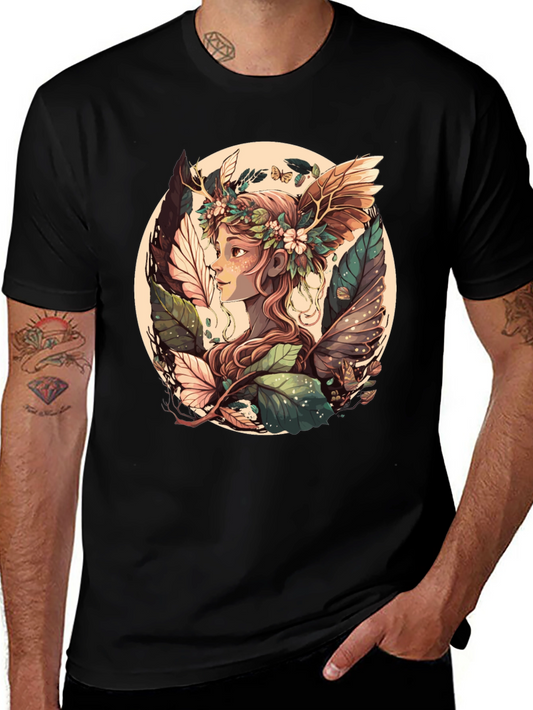 Nature Fairy T-Shirt - Unique Graphic Tee