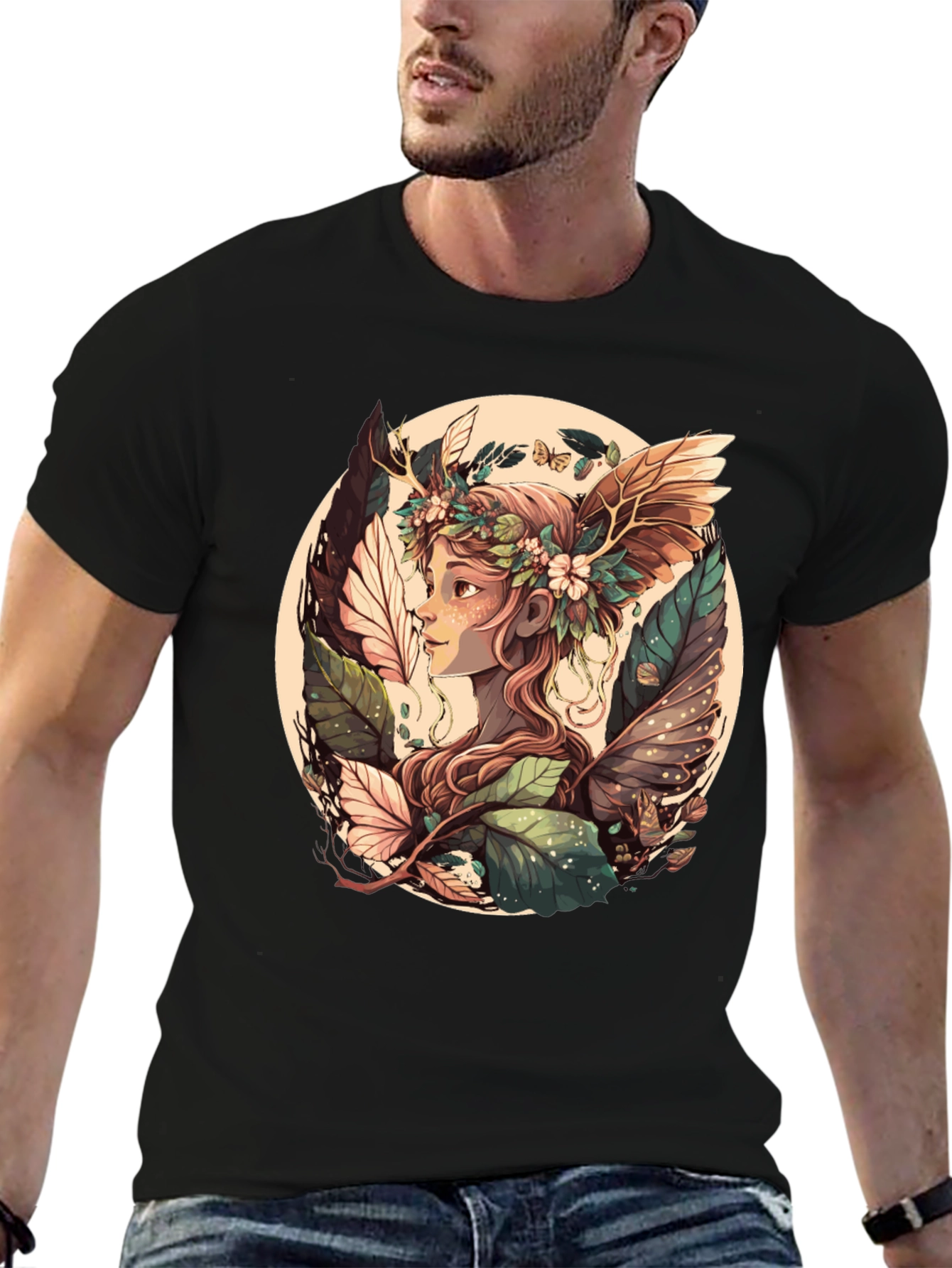 Nature Fairy T-Shirt - Unique Graphic Tee