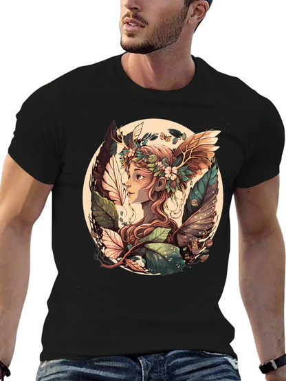 Nature Fairy T-Shirt - Unique Graphic Tee