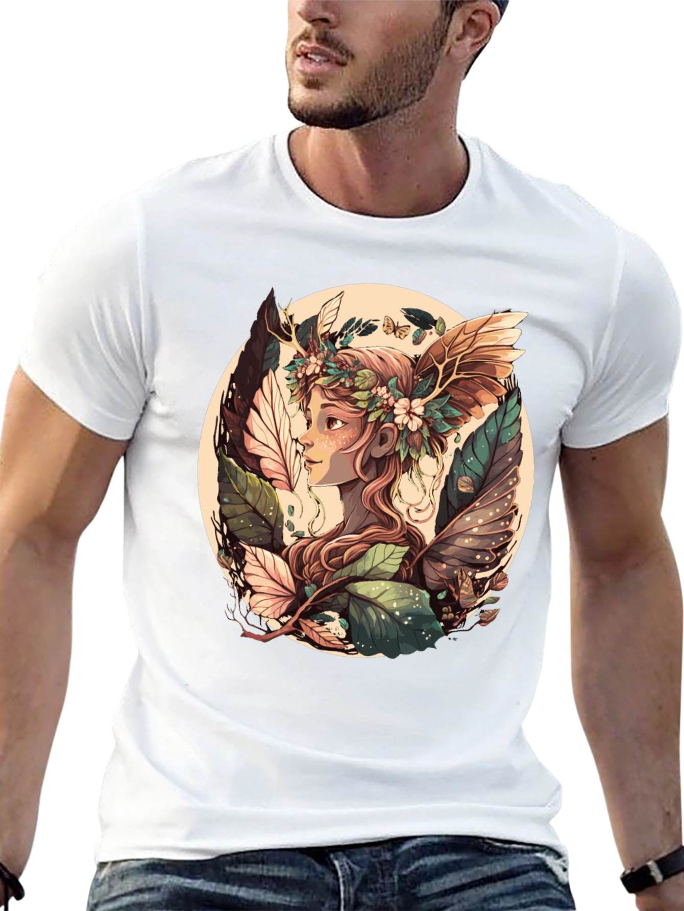 Nature Fairy T-Shirt - Unique Graphic Tee