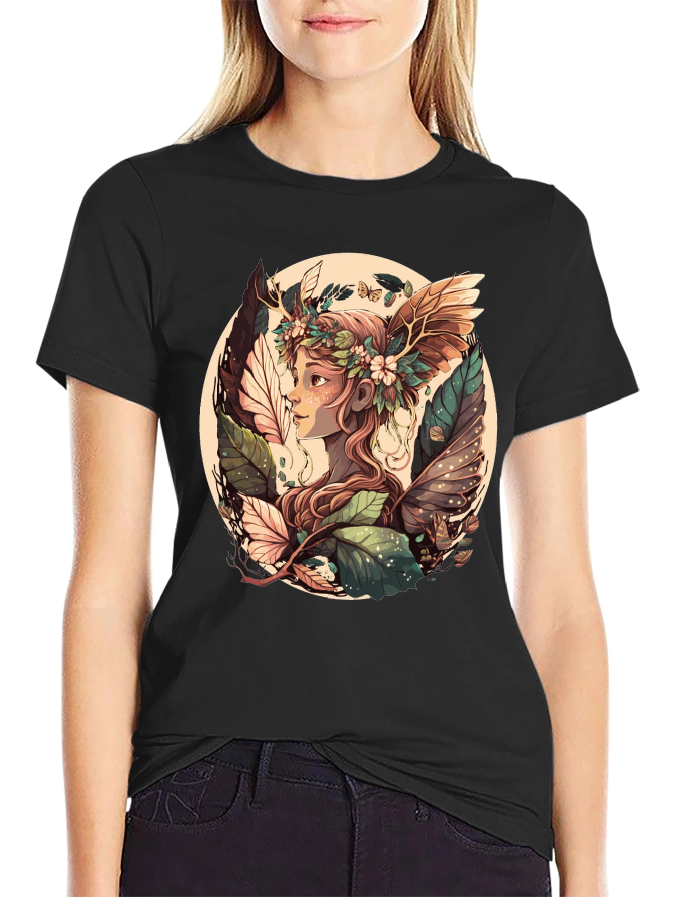 Nature Fairy T-Shirt - Unique Graphic Tee