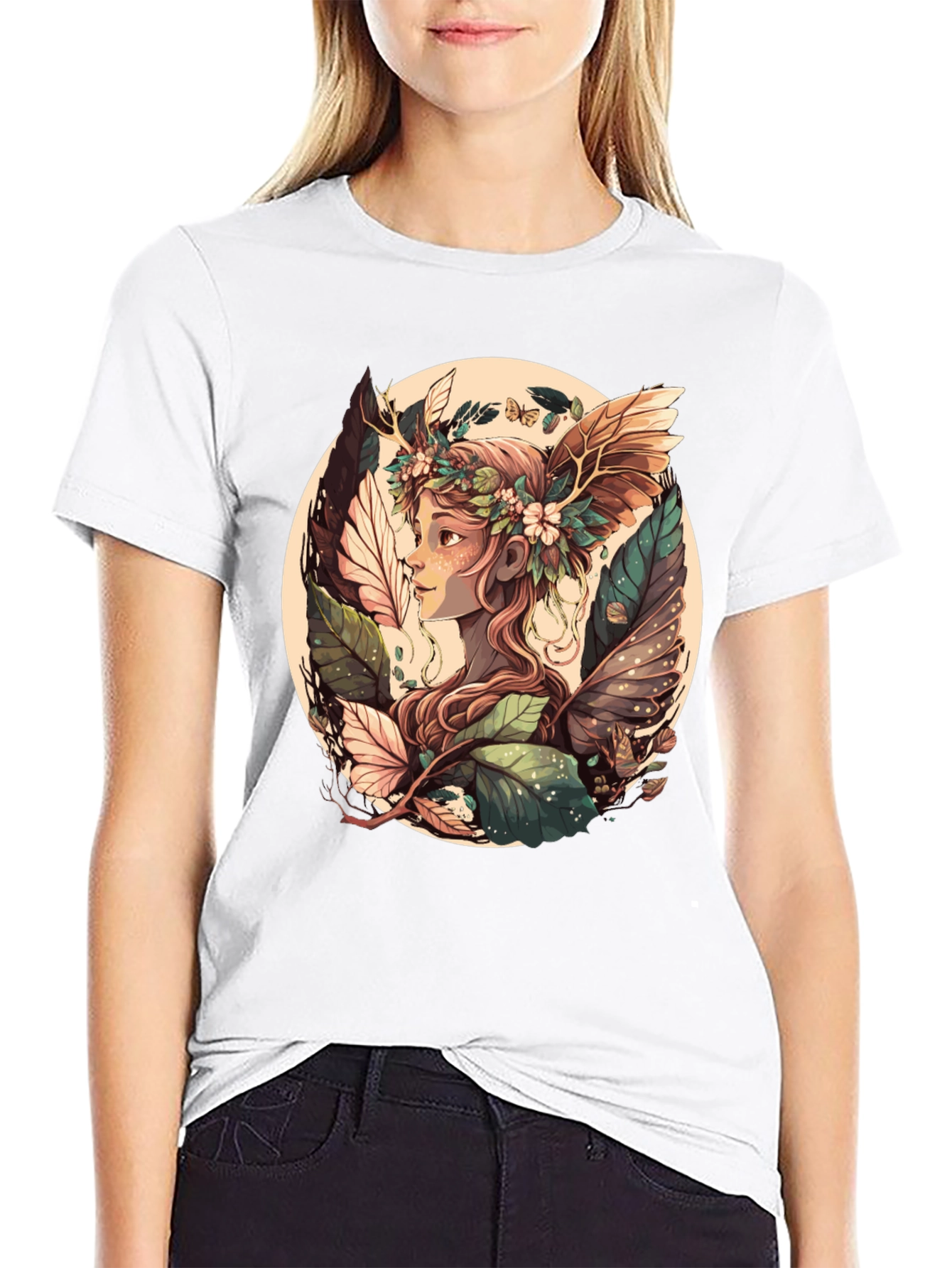 Nature Fairy T-Shirt - Unique Graphic Tee