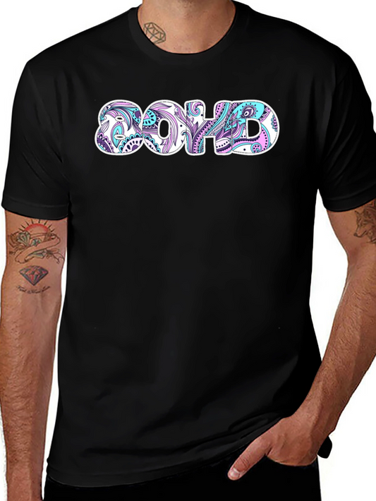 Boho ADHD T-Shirt - Patterned Novelty Tee