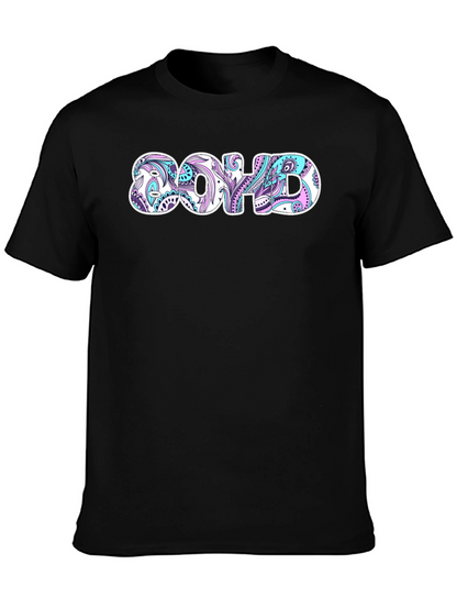Boho ADHD T-Shirt - Patterned Novelty Tee