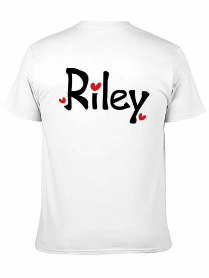 Riley Heart Tee - Cute & Casual Black T-Shirt