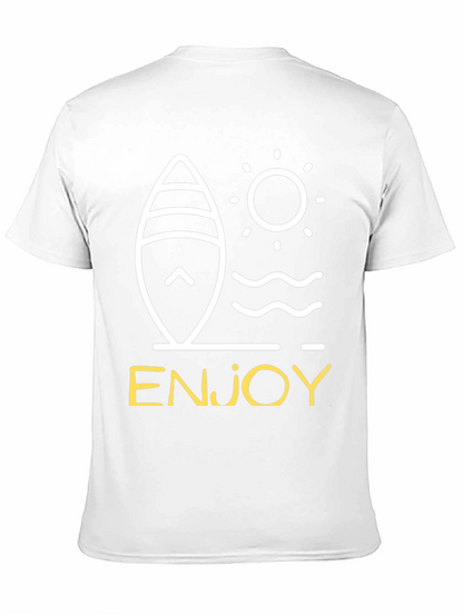 Enjoy Surfboard Graphic Tee