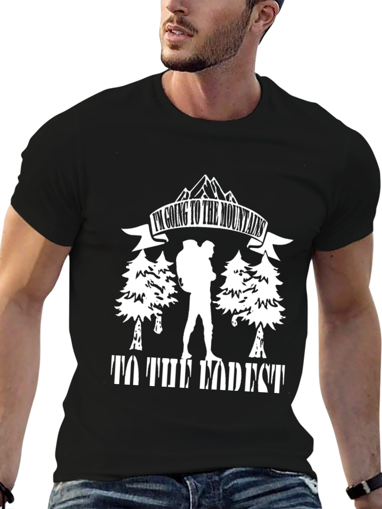 Mountain Hiking Graphic T-Shirt