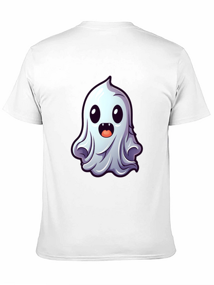 Cute Ghost Graphic Tee - Spooky Season Style