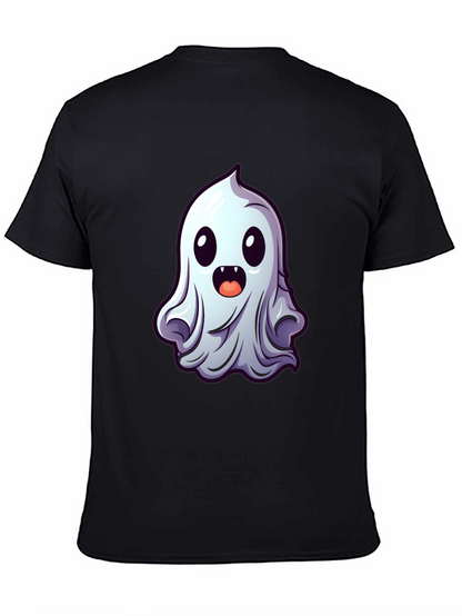 Cute Ghost Graphic Tee - Spooky Season Style