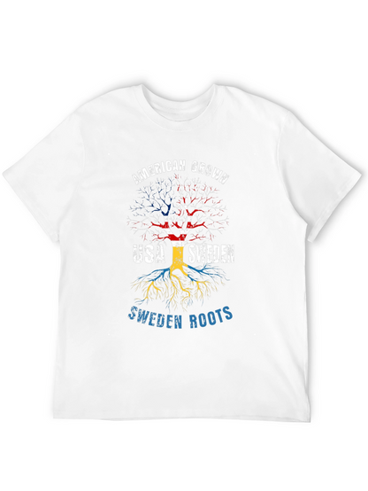 American Grown USA Sweden Roots T-Shirt
