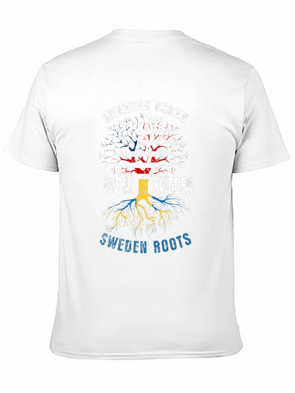 American Grown USA Sweden Roots T-Shirt