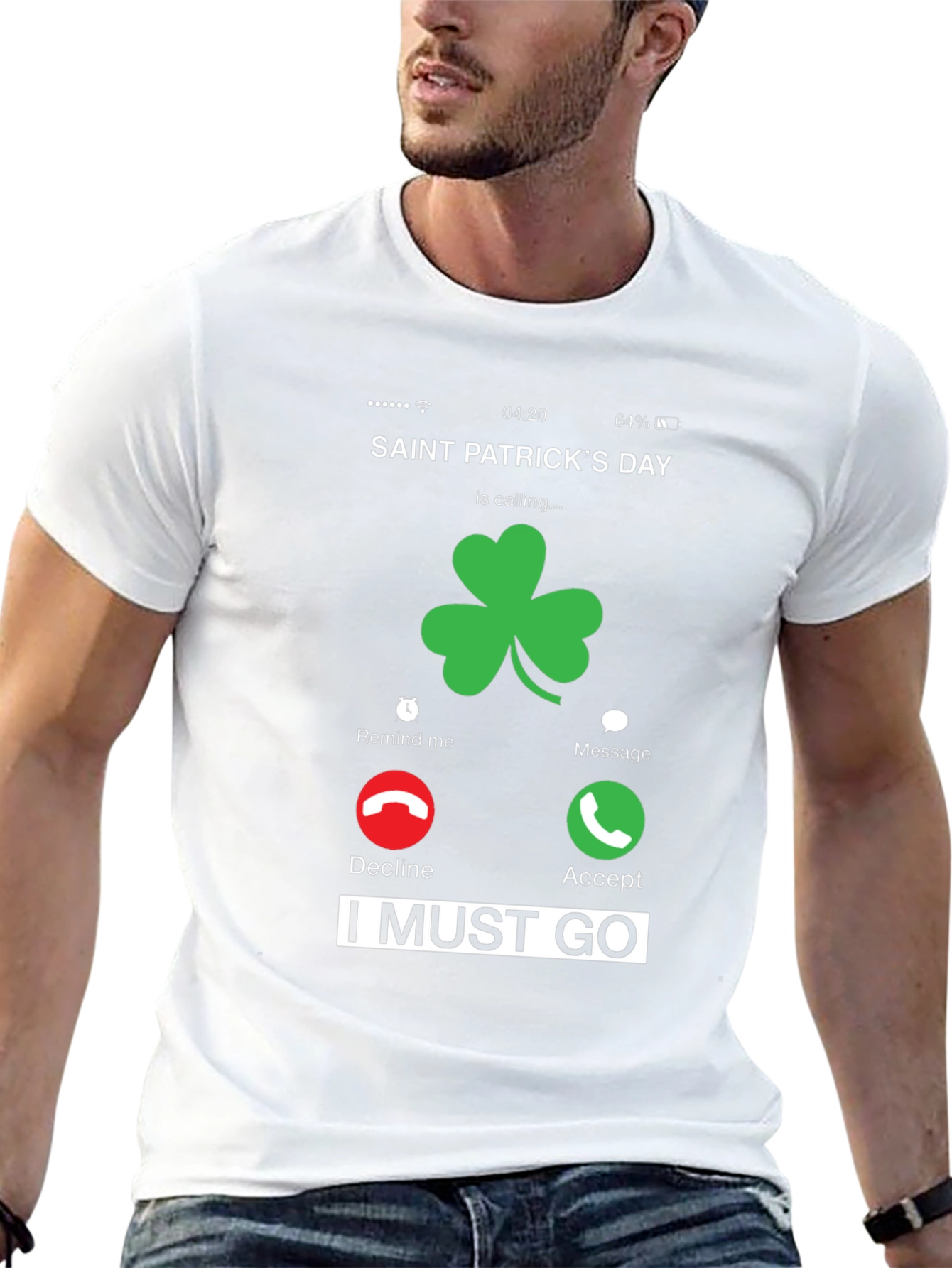 Saint Patricks Day Incoming Call T-Shirt