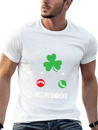 Saint Patricks Day Incoming Call T-Shirt