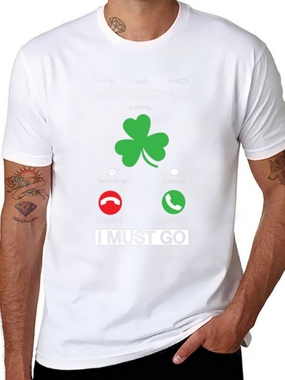 Saint Patricks Day Incoming Call T-Shirt