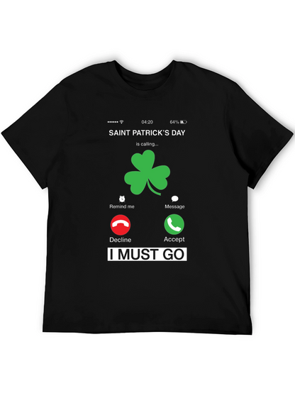 Saint Patricks Day Incoming Call T-Shirt
