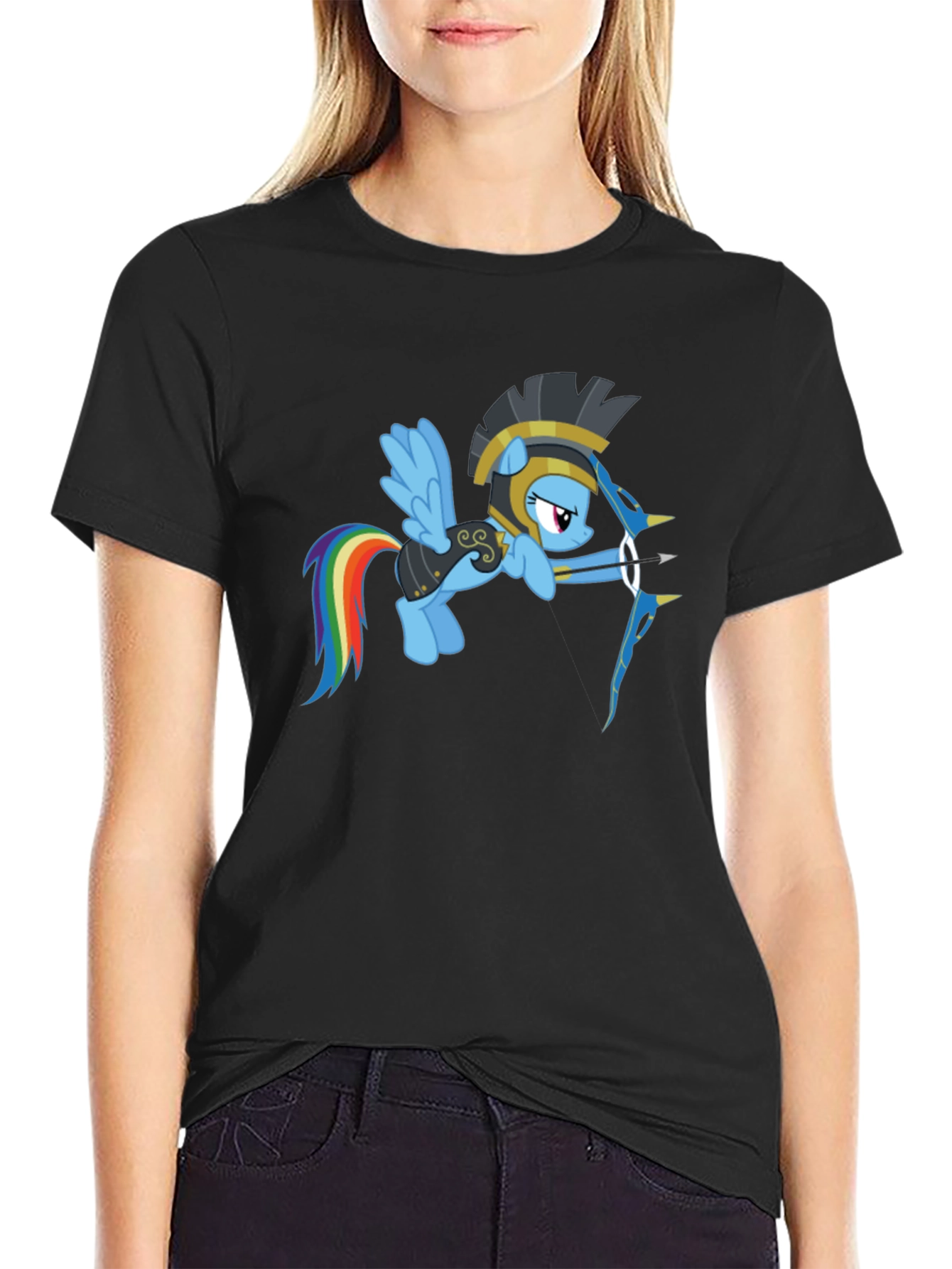 MLP Rainbow Dash Archer Graphic Tee