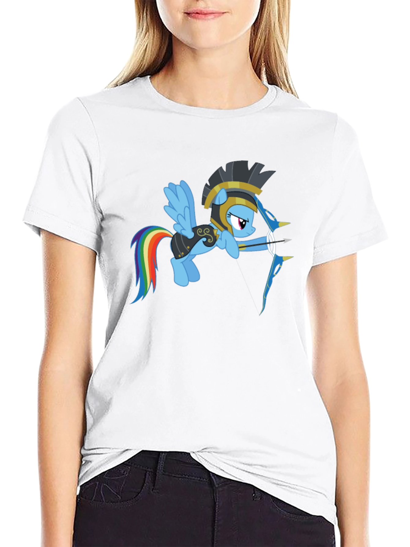 MLP Rainbow Dash Archer Graphic Tee