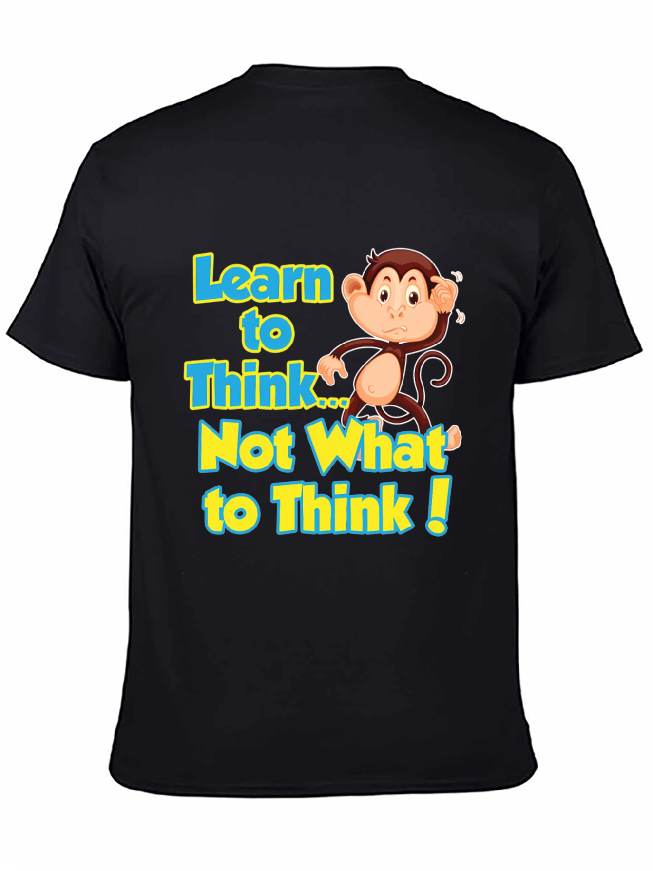 Learn to Think Monkey Graphic Tee