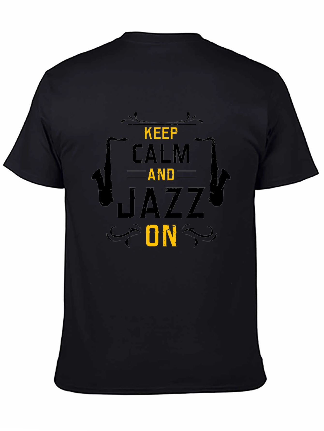 Keep Calm Jazz On Graphic T-Shirt