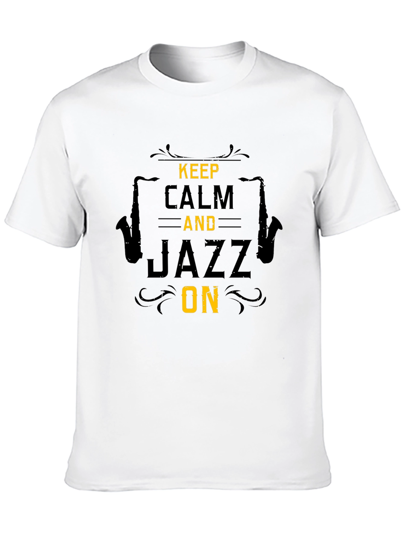 Keep Calm Jazz On Graphic T-Shirt