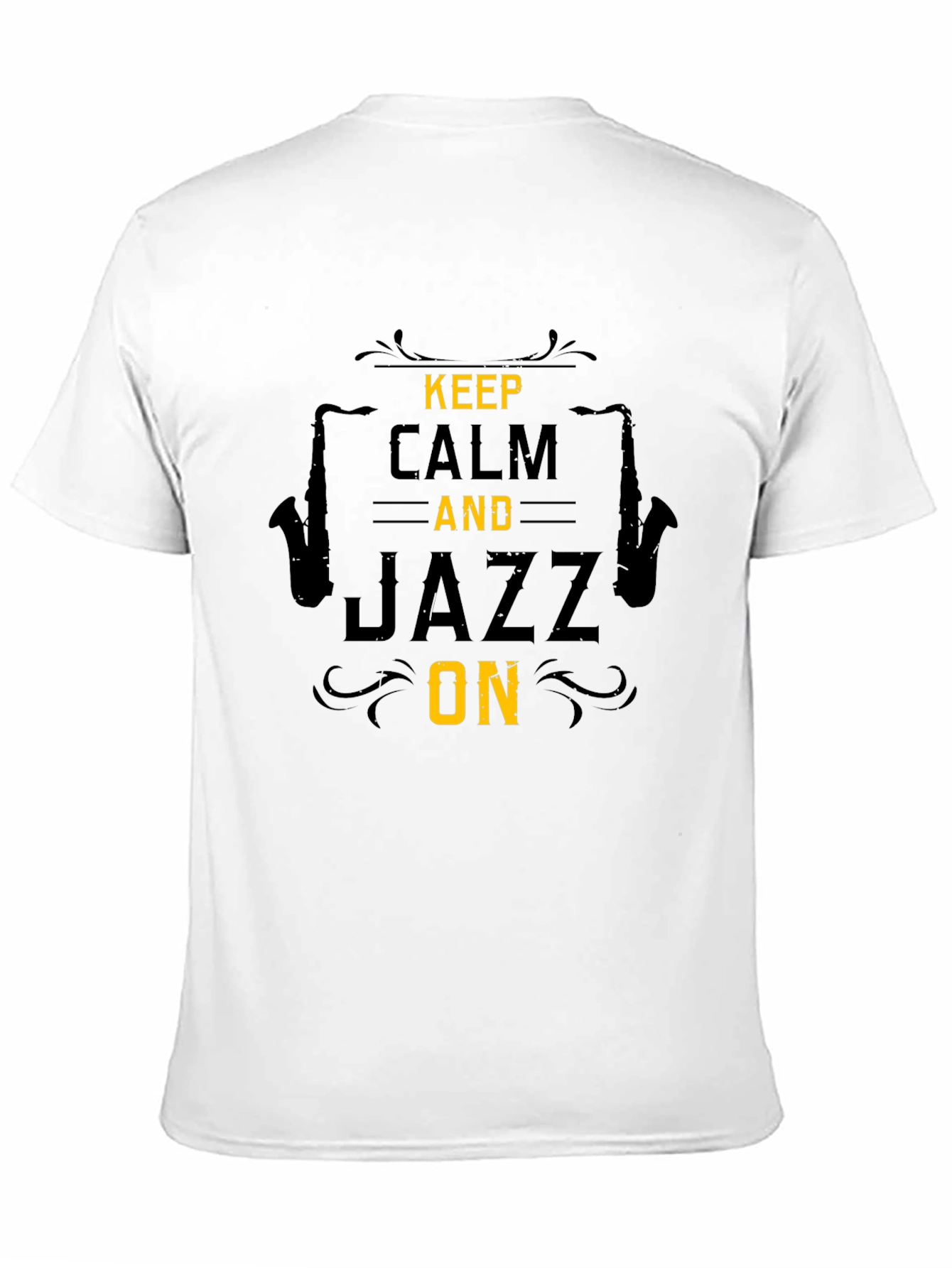 Keep Calm Jazz On Graphic T-Shirt