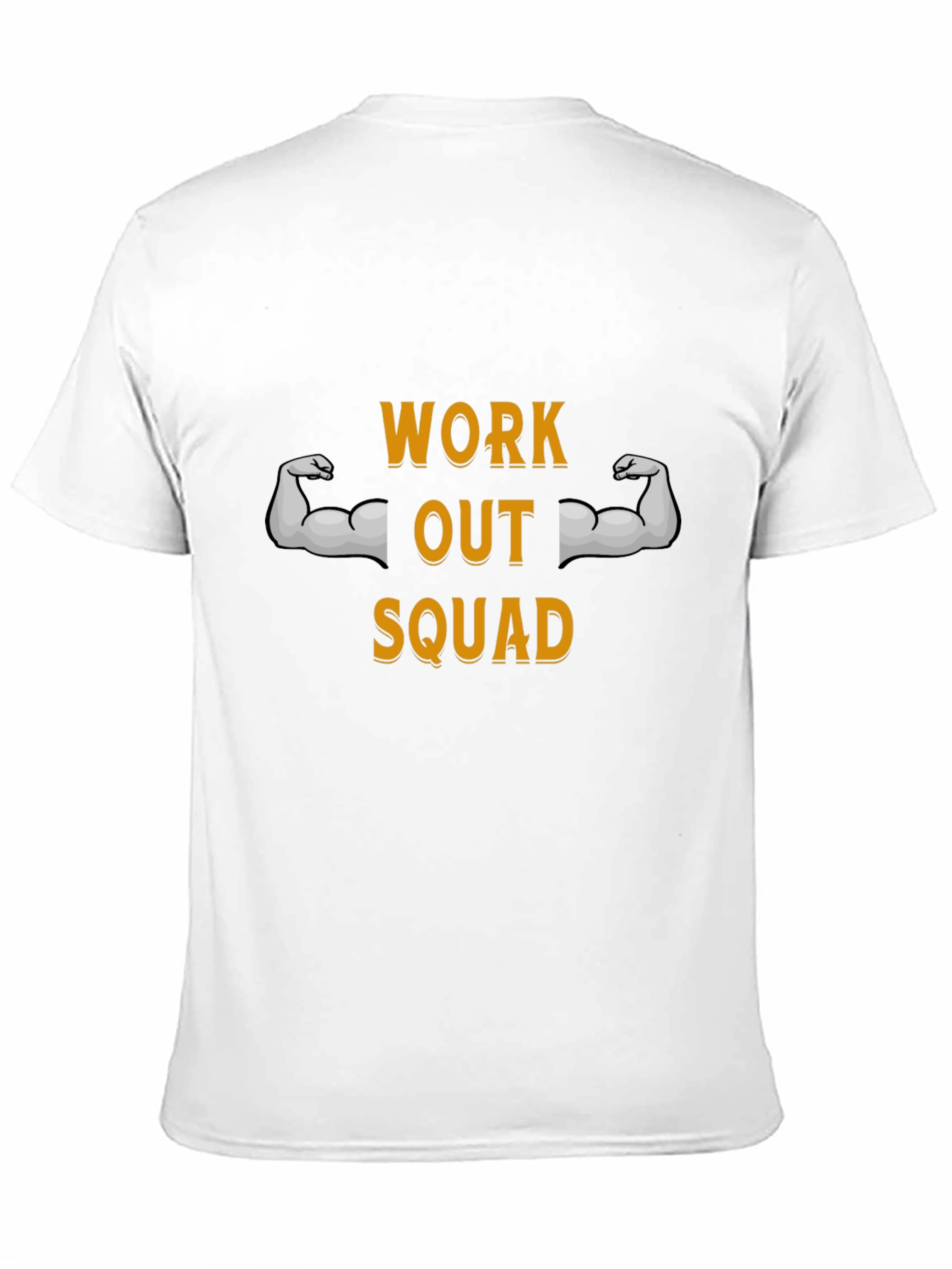 Work Out Squad Tee - Black Graphic T-Shirt