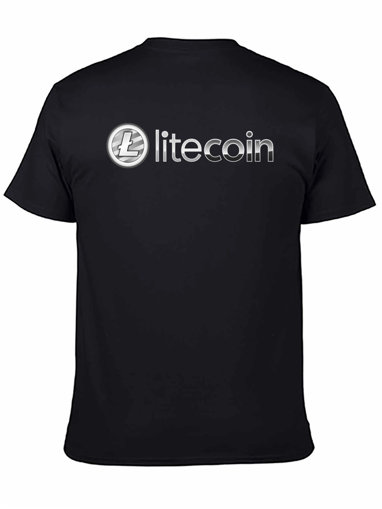 Litecoin Crypto T-Shirt - Black