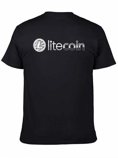 Litecoin Crypto T-Shirt - Black