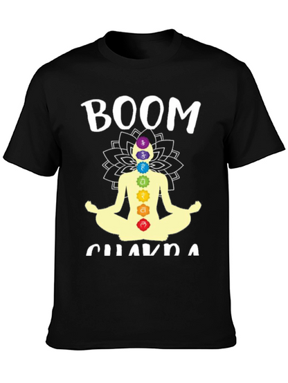 Boom Chakra T-Shirt - Meditating Yoga Tee