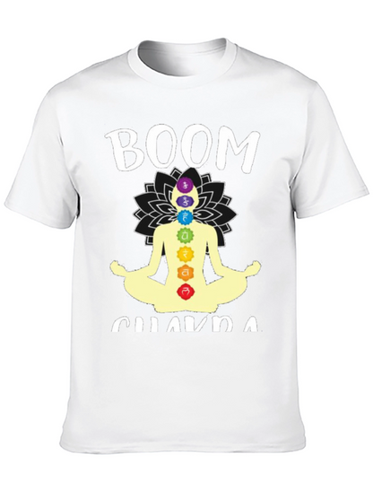 Boom Chakra T-Shirt - Meditating Yoga Tee