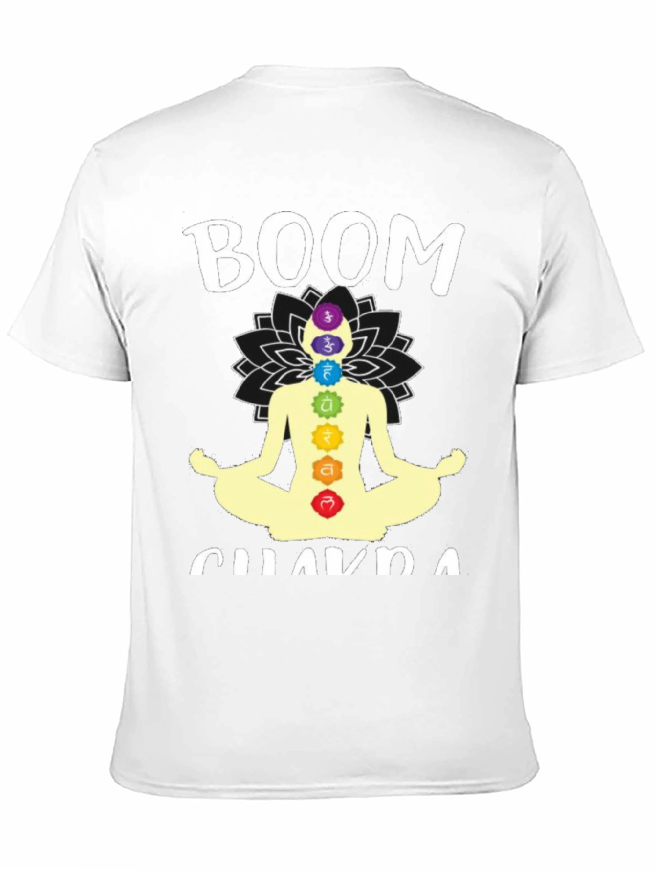 Boom Chakra T-Shirt - Meditating Yoga Tee