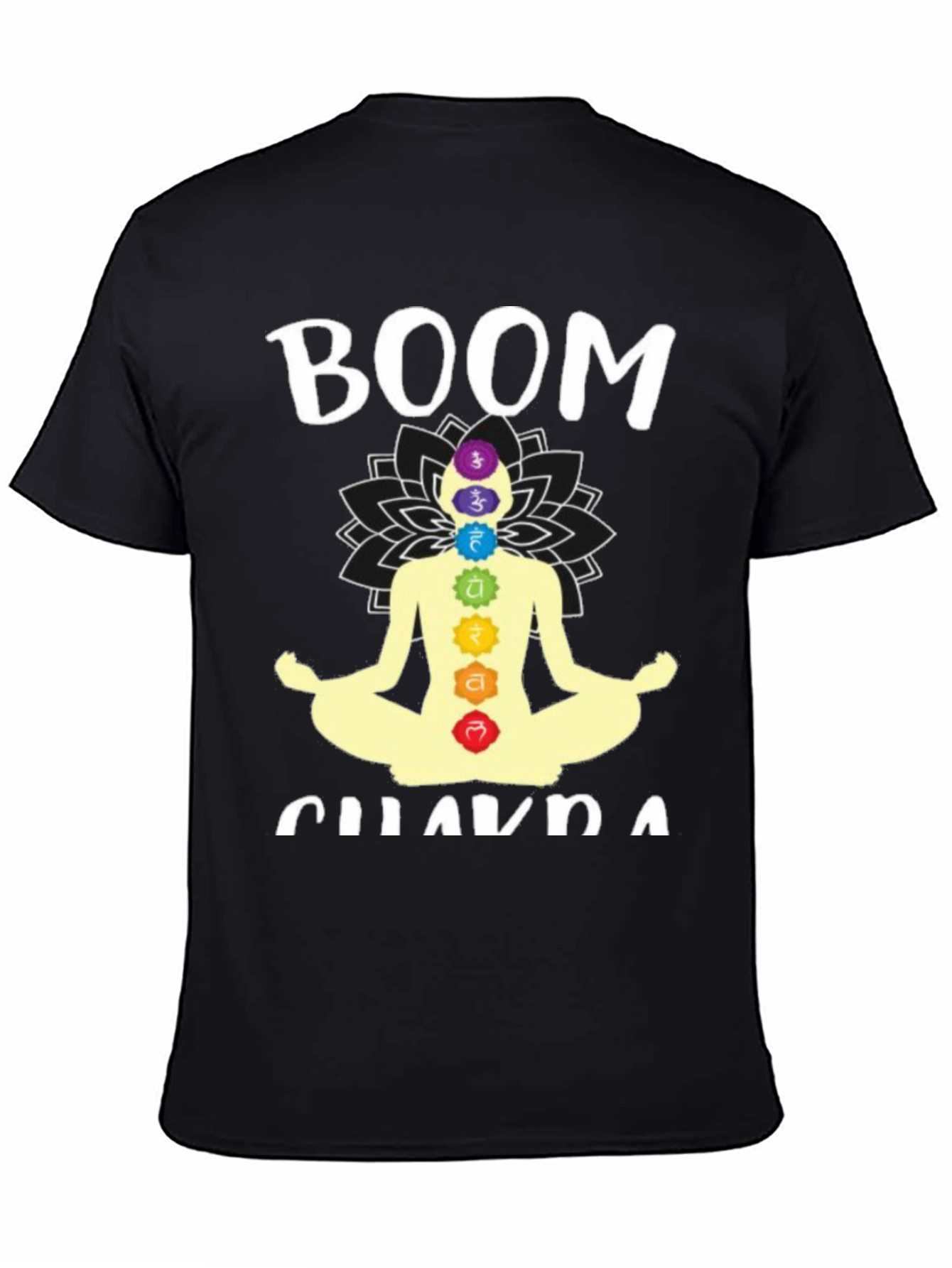 Boom Chakra T-Shirt - Meditating Yoga Tee