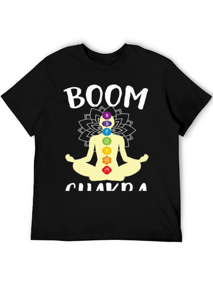 Boom Chakra T-Shirt - Meditating Yoga Tee