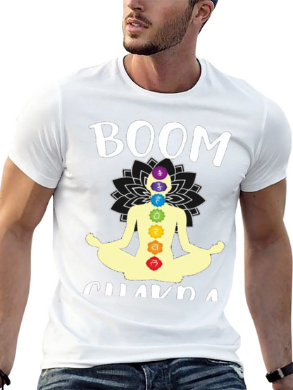Boom Chakra T-Shirt - Meditating Yoga Tee