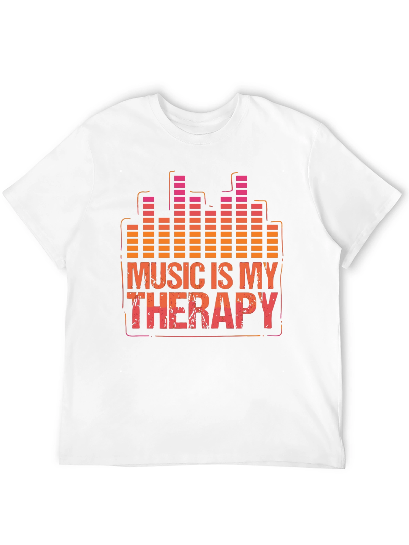 Music Therapy T-Shirt - Graphic Print