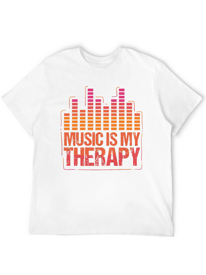 Music Therapy T-Shirt - Graphic Print