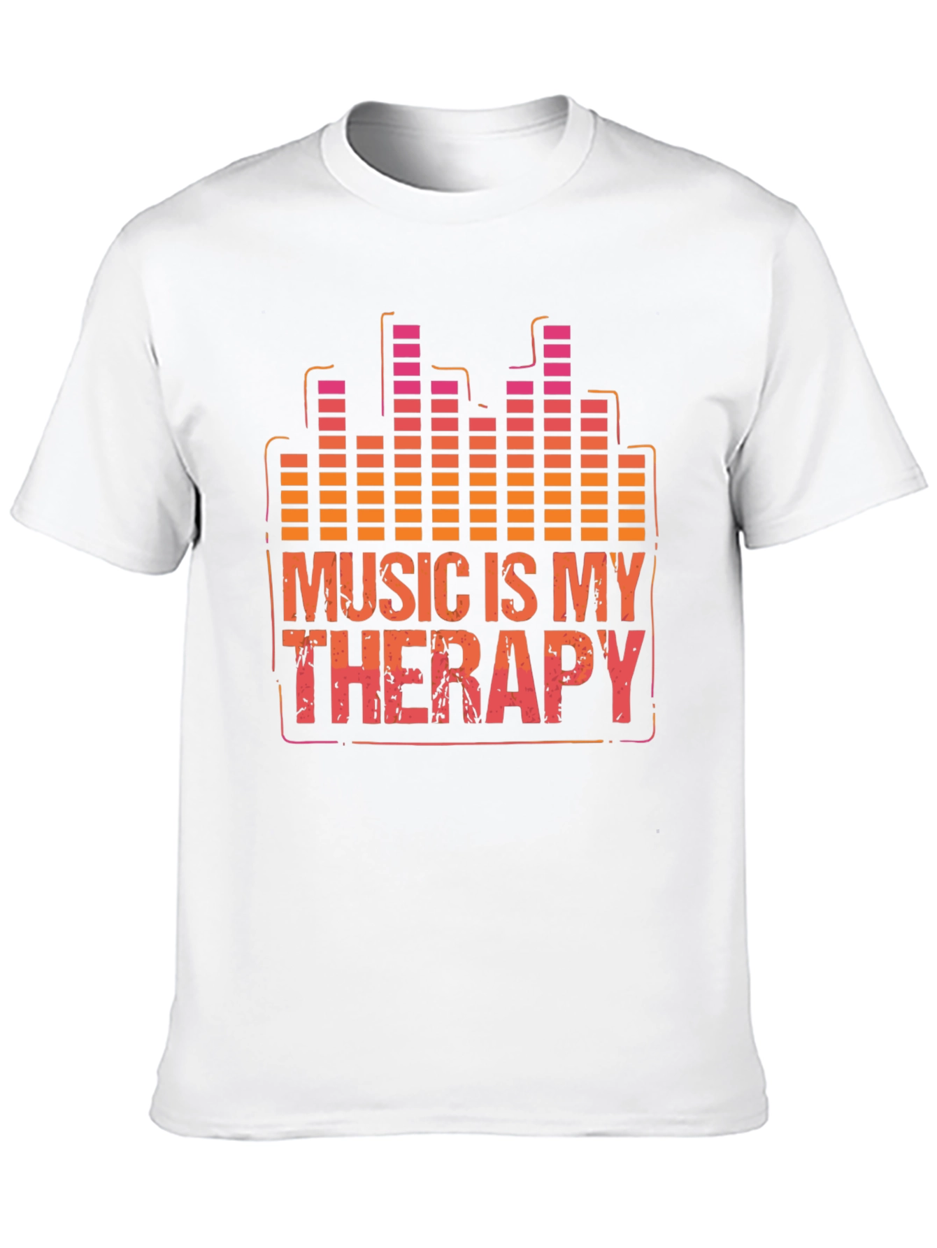 Music Therapy T-Shirt - Graphic Print