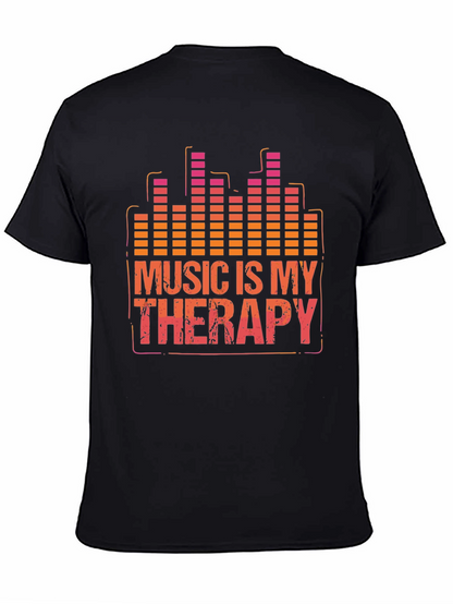 Music Therapy T-Shirt - Graphic Print