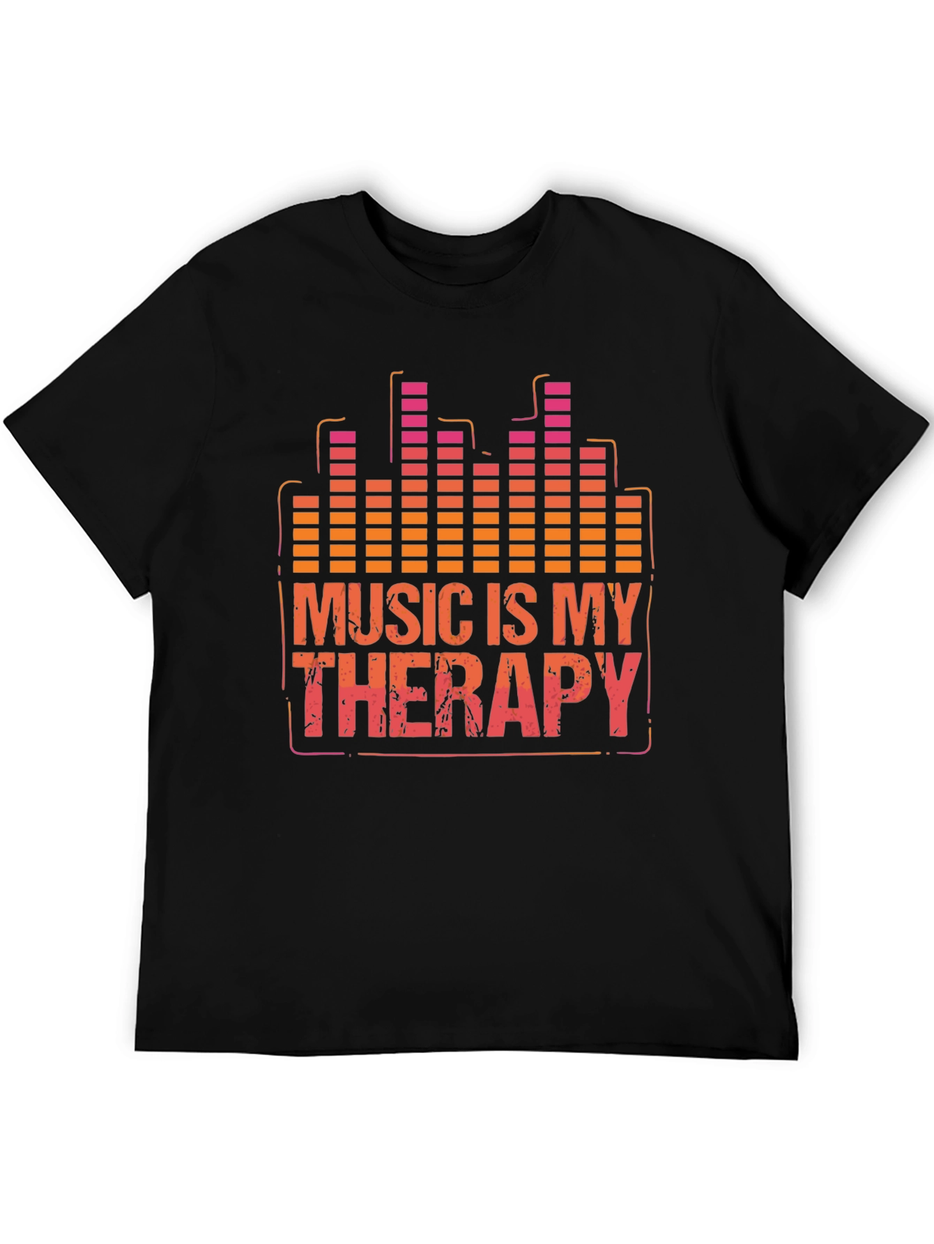 Music Therapy T-Shirt - Graphic Print