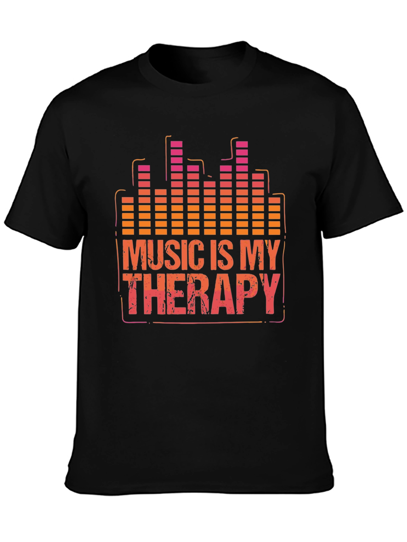 Music Therapy T-Shirt - Graphic Print