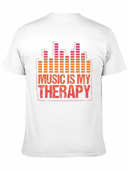 Music Therapy T-Shirt - Graphic Print