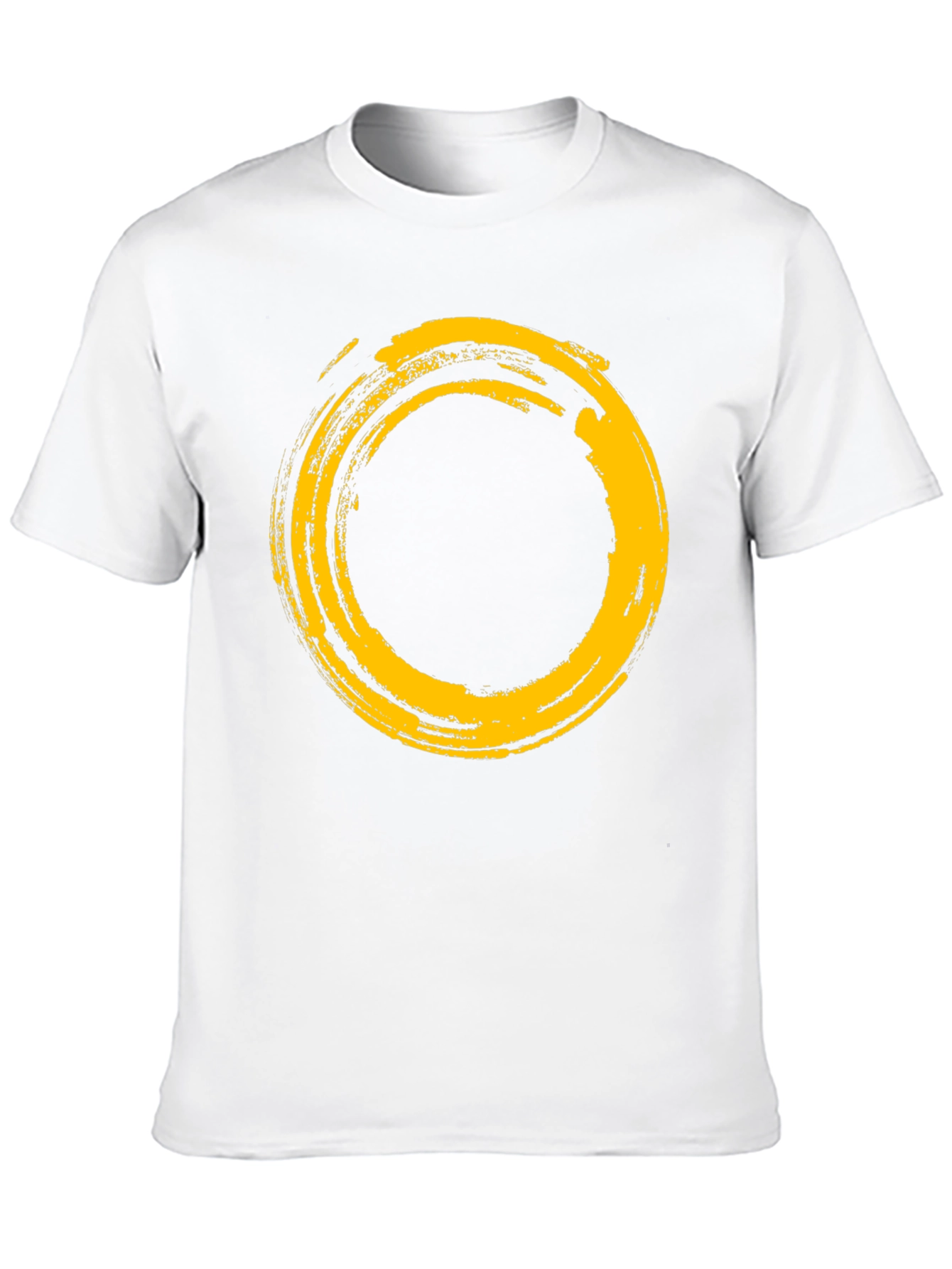 Zen Circle Graphic Tee - Soft Cotton Blend