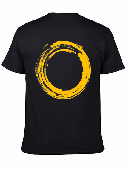Zen Circle Graphic Tee - Soft Cotton Blend