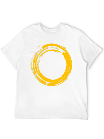 Zen Circle Graphic Tee - Soft Cotton Blend