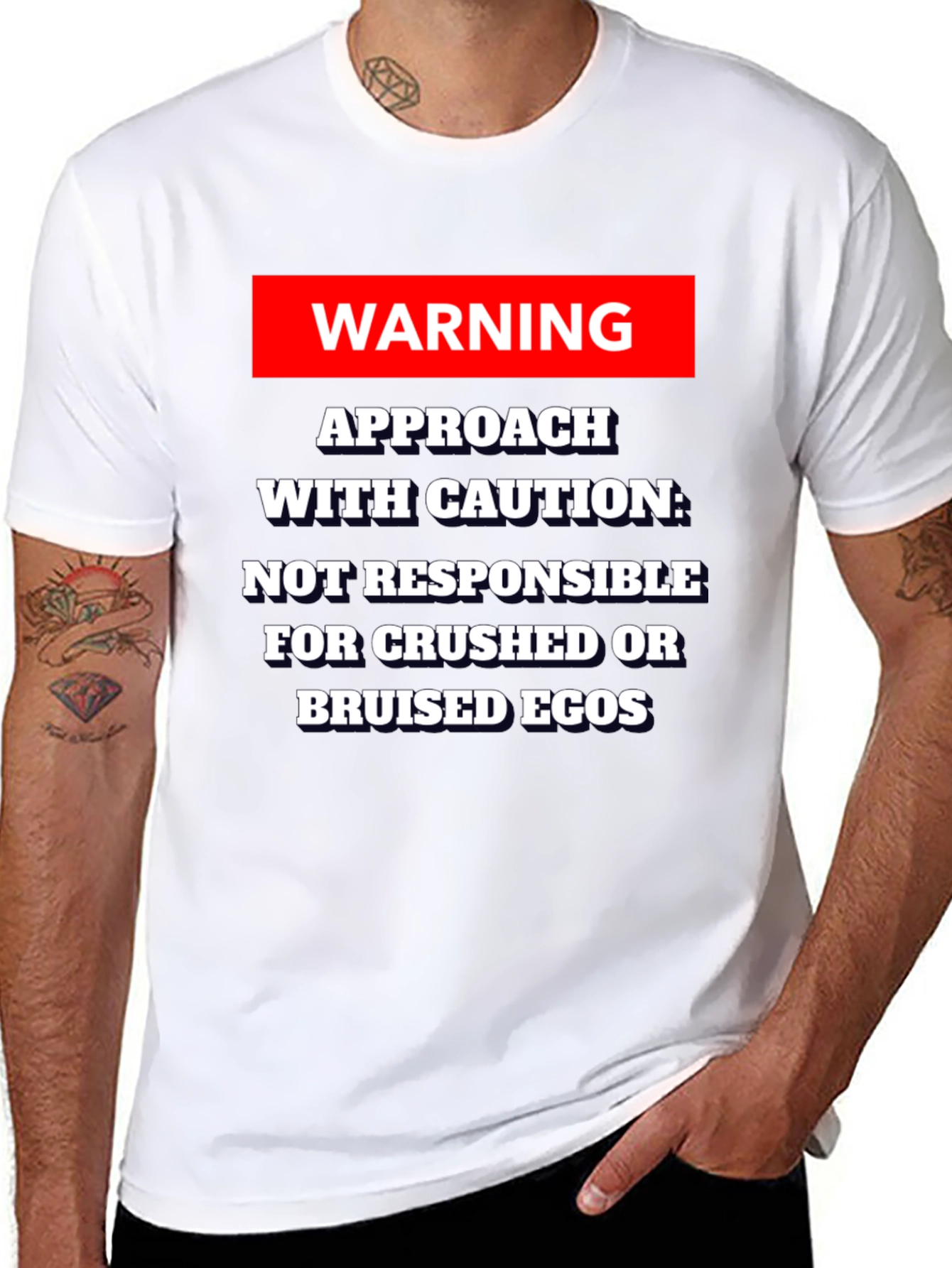 Warning Approach With Caution T-Shirt