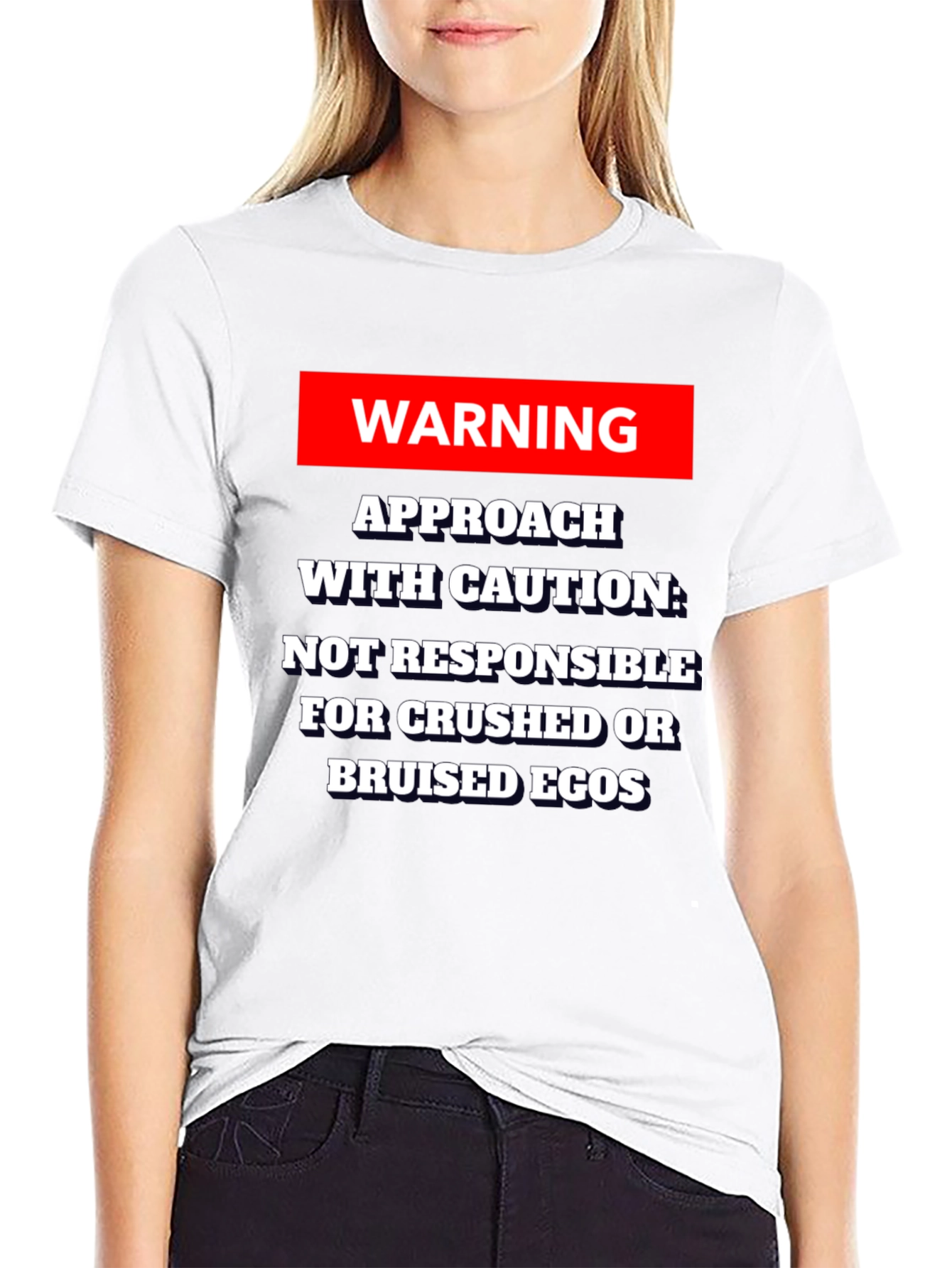 Warning Approach With Caution T-Shirt