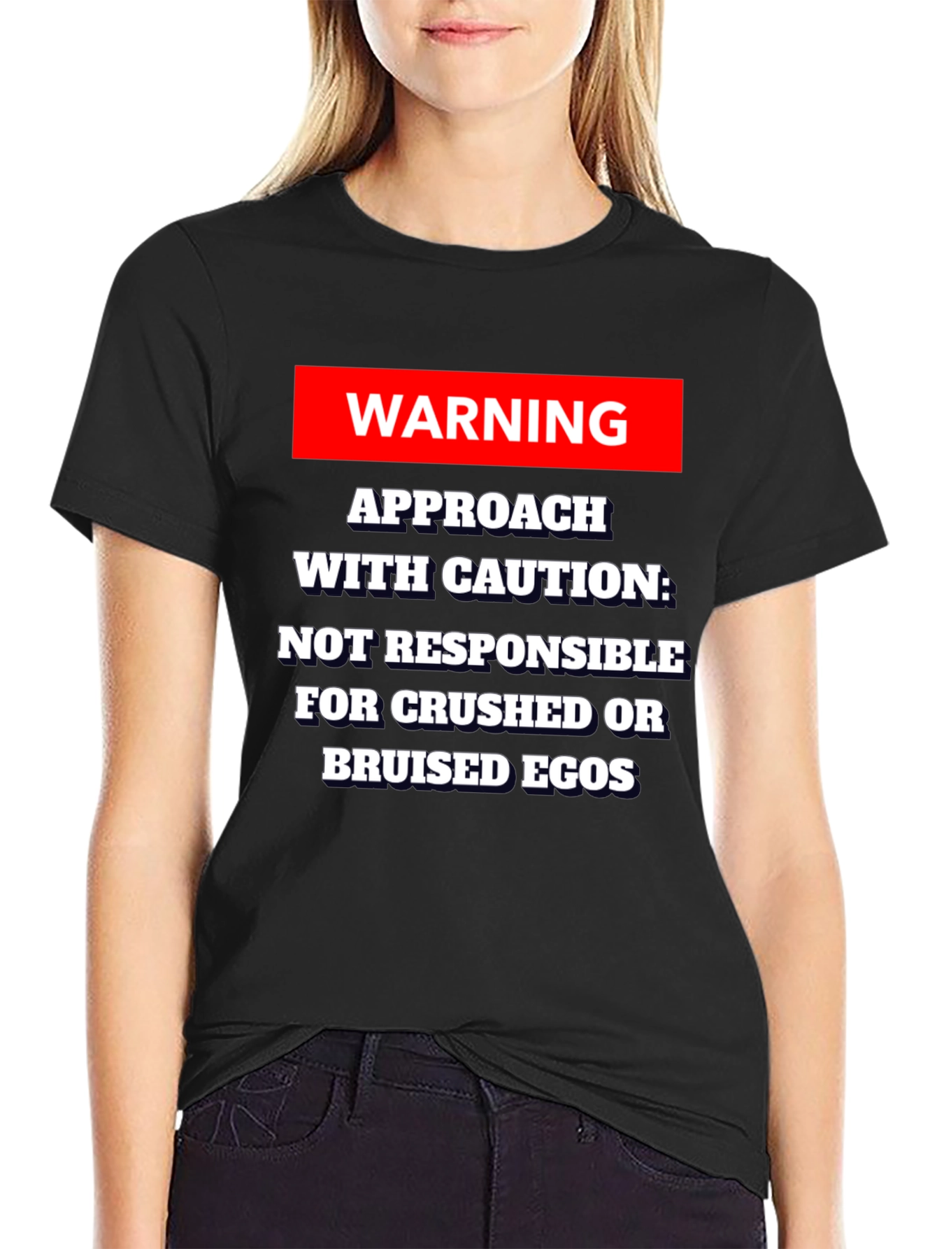 Warning Approach With Caution T-Shirt