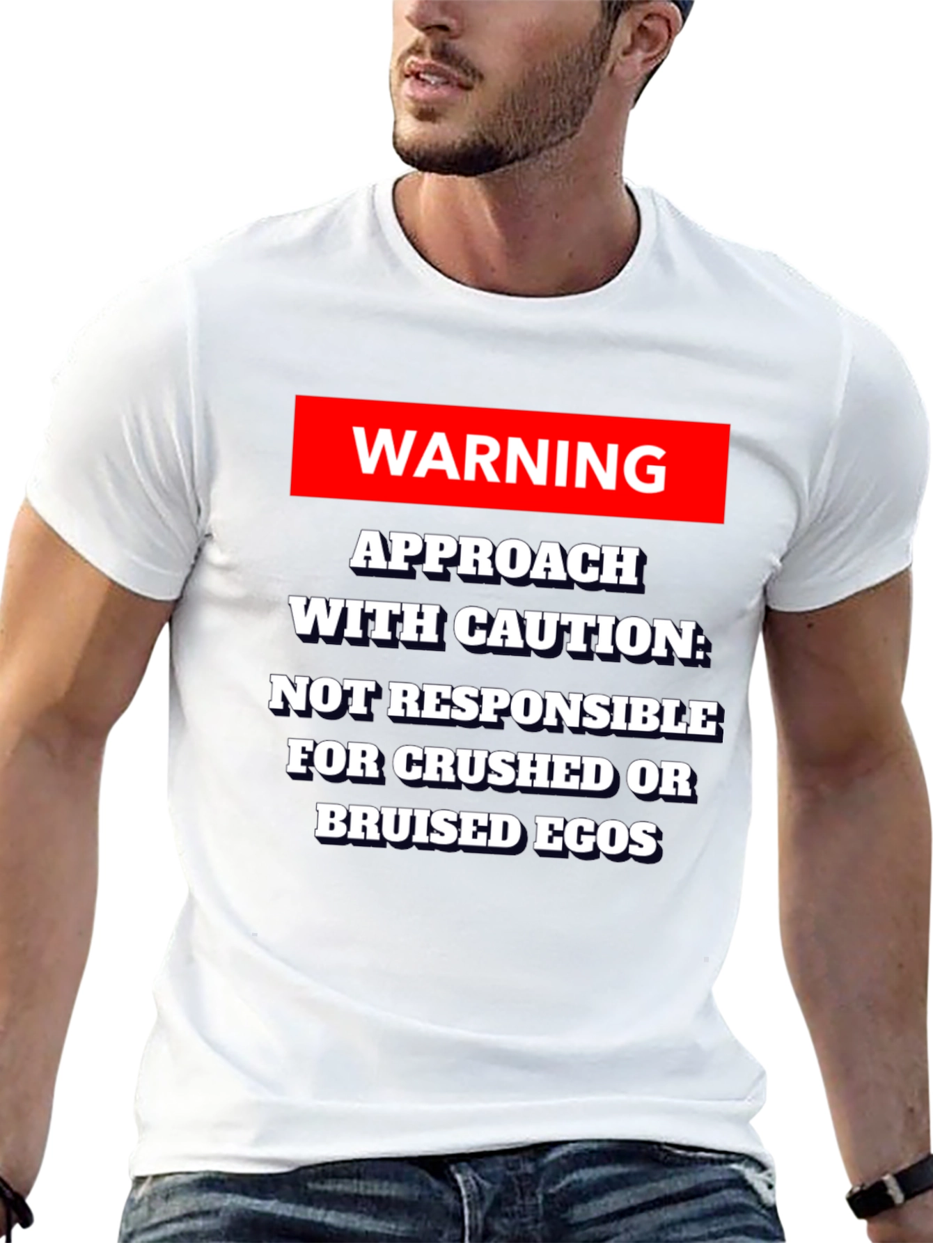 Warning Approach With Caution T-Shirt