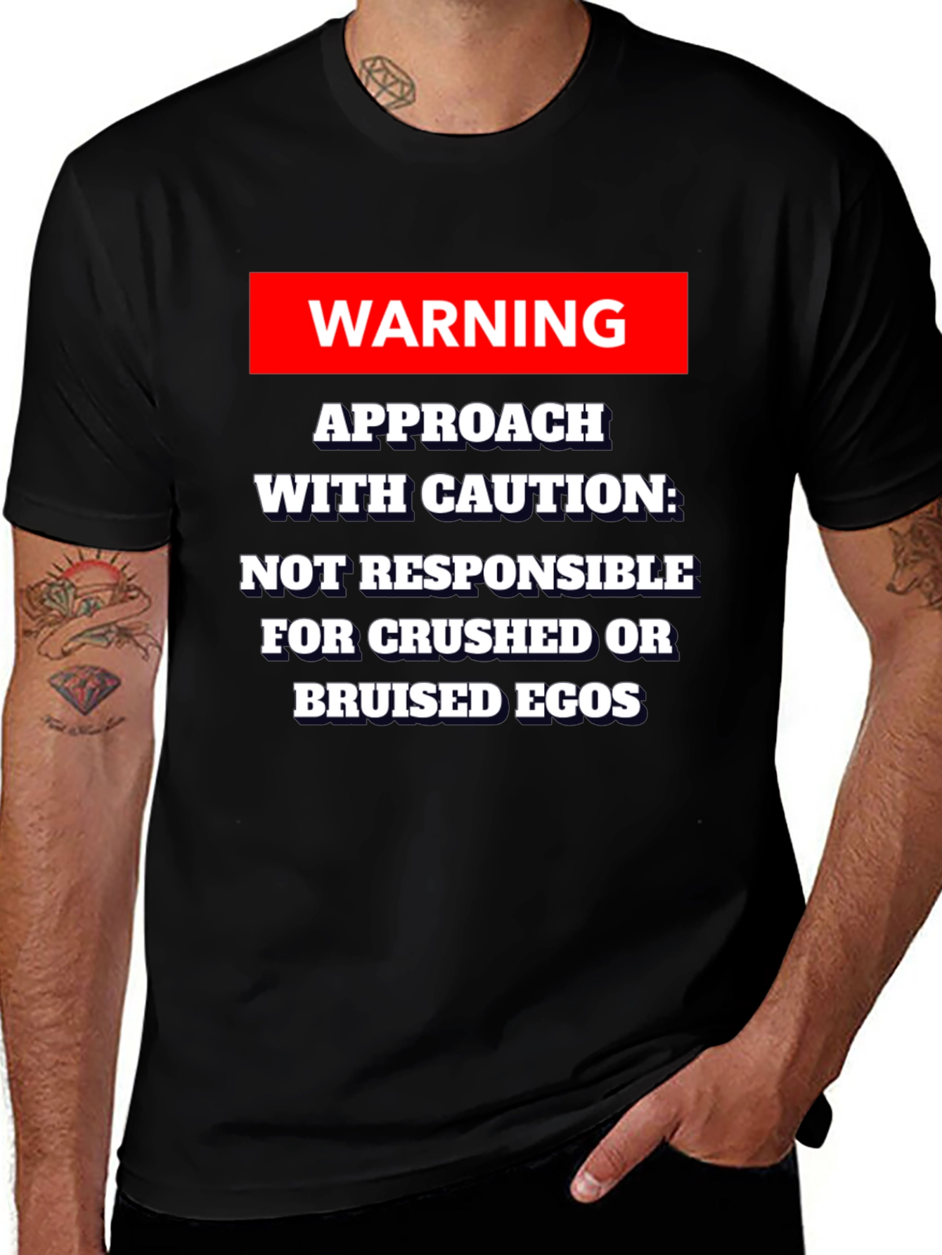 Warning Approach With Caution T-Shirt